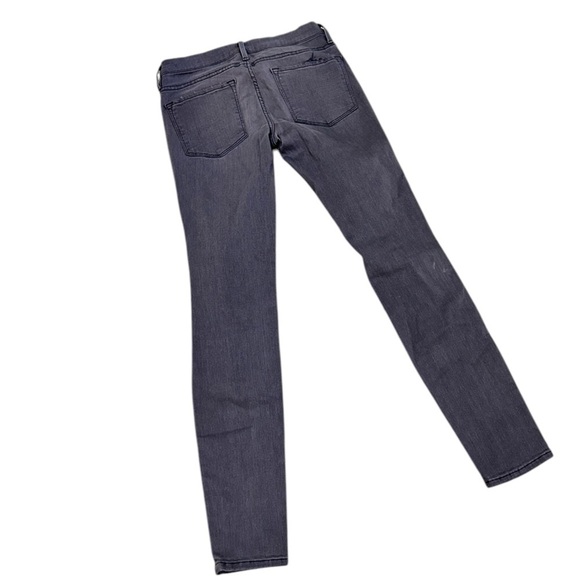 Frame Denim Le Skinny de Jeanne grey shred jeans size 26 - Picture 1 of 8
